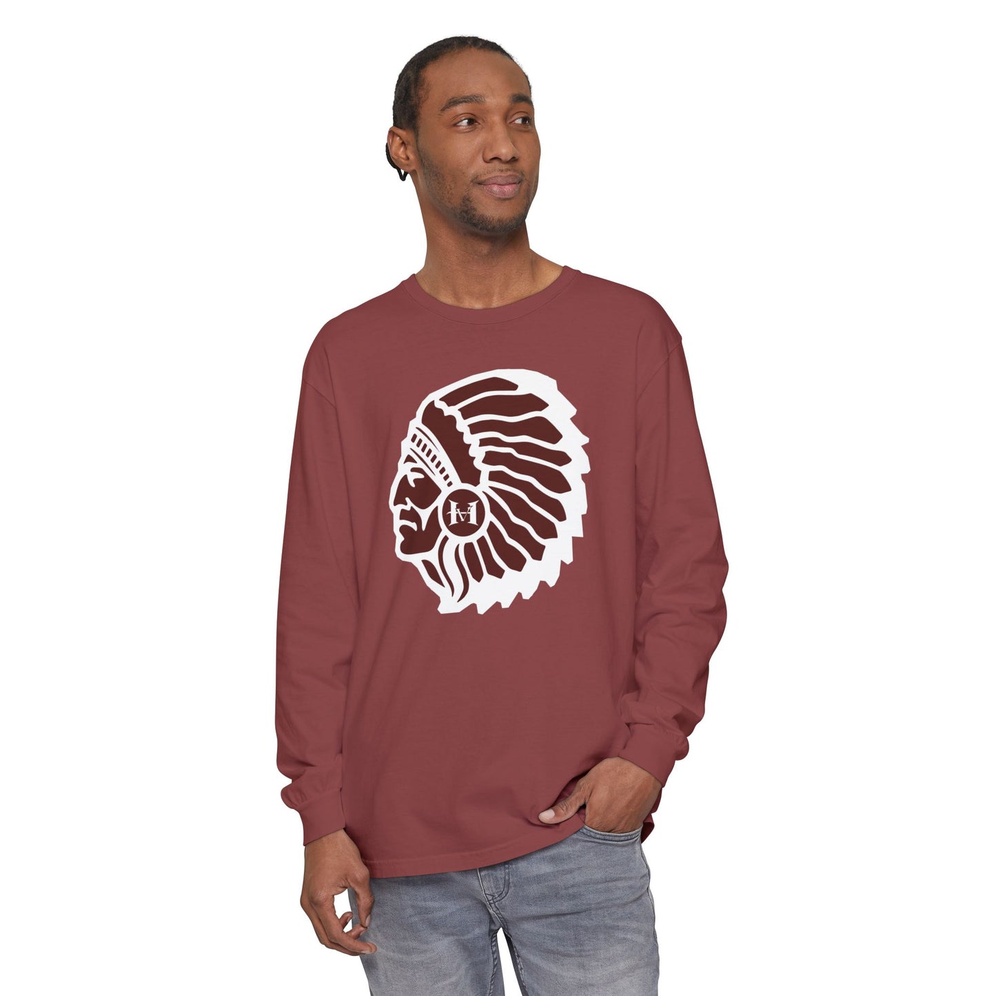 Garment-Dyed Long Sleeve Tee