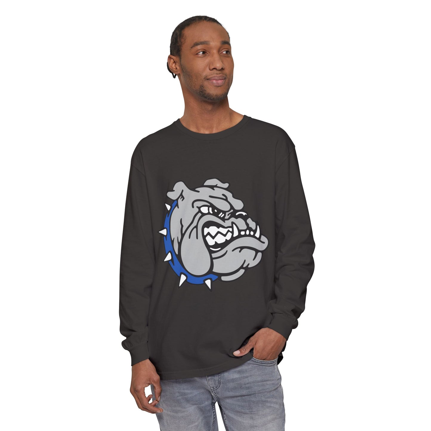 Garment-Dyed Long Sleeve Tee