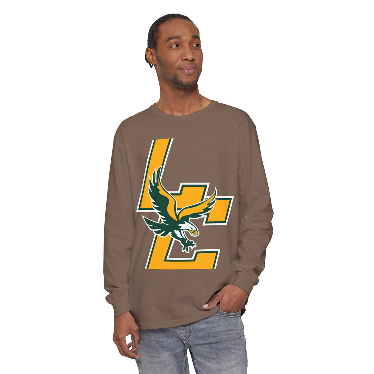 Garment-Dyed Long Sleeve Tee