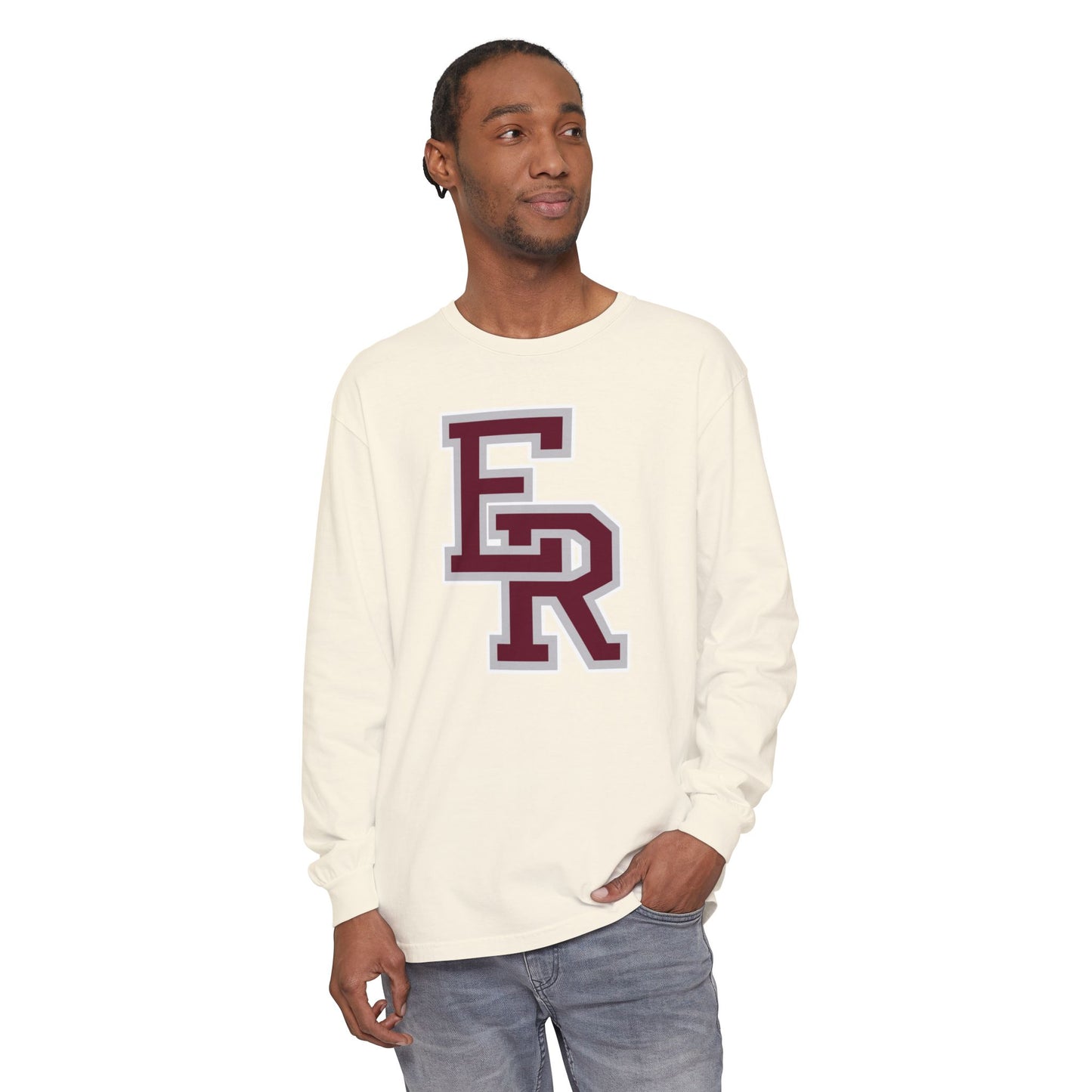 Garment-Dyed Long Sleeve Tee