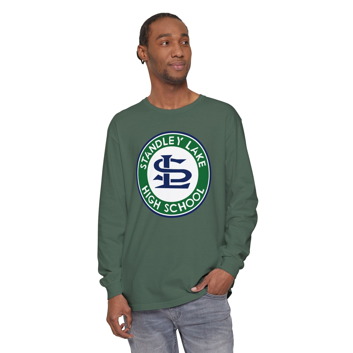 Garment-Dyed Long Sleeve Tee