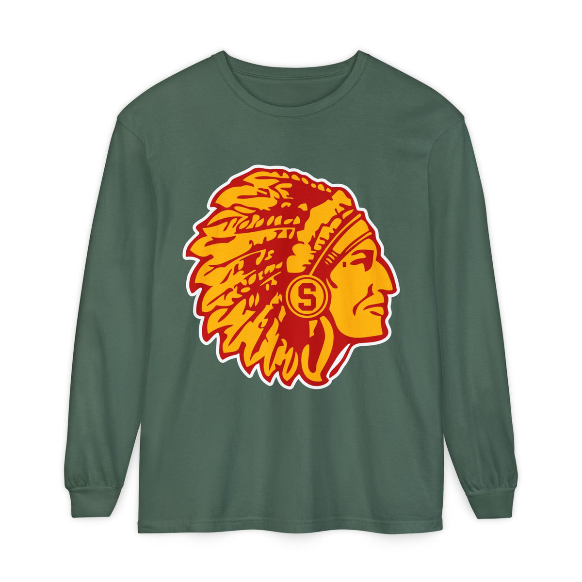 Garment-Dyed Long Sleeve Tee