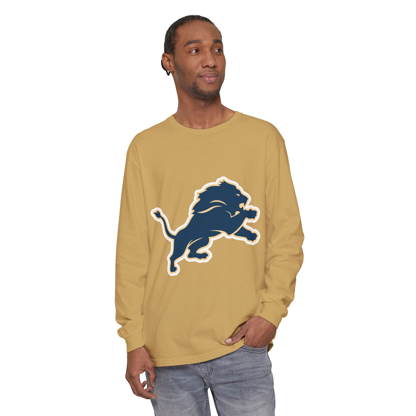Garment-Dyed Long Sleeve Tee