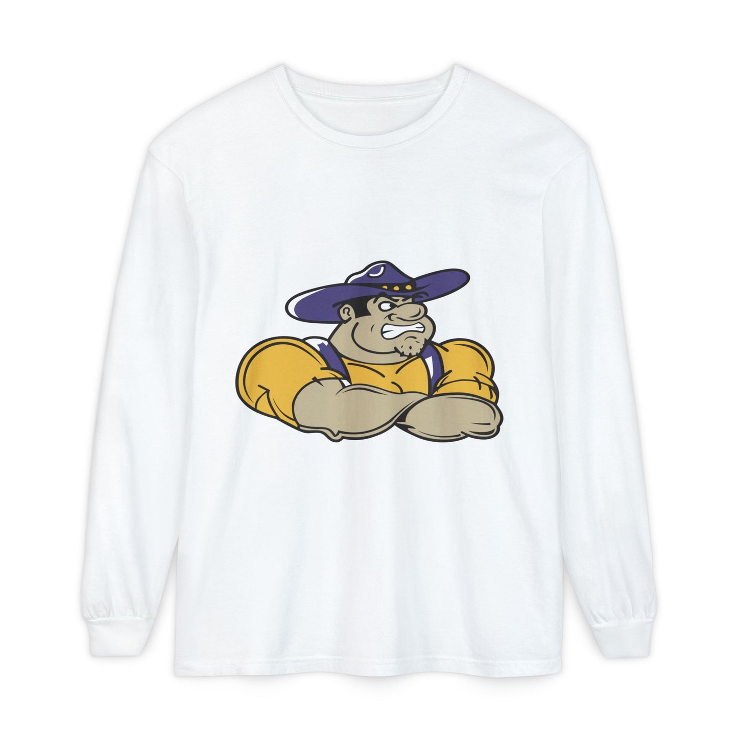 Garment-Dyed Long Sleeve Tee