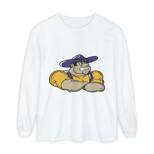 Garment-Dyed Long Sleeve Tee