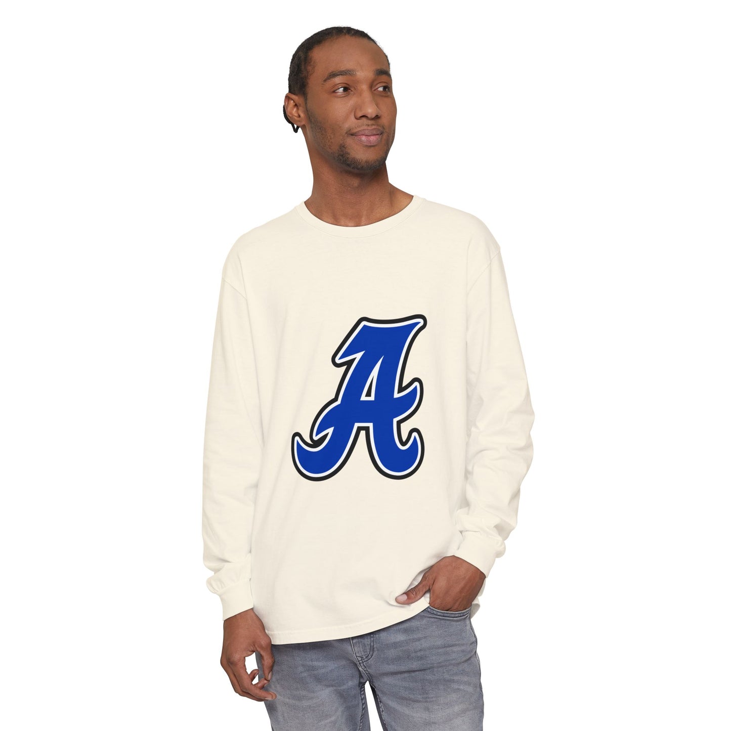 Garment-Dyed Long Sleeve Tee