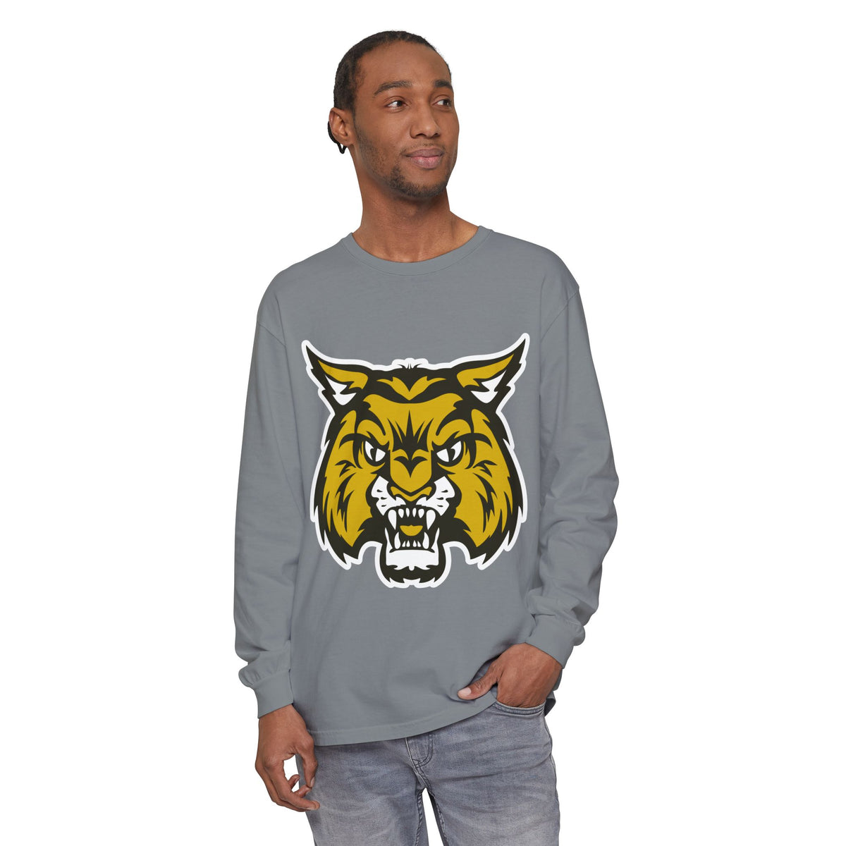 Garment-Dyed Long Sleeve Tee