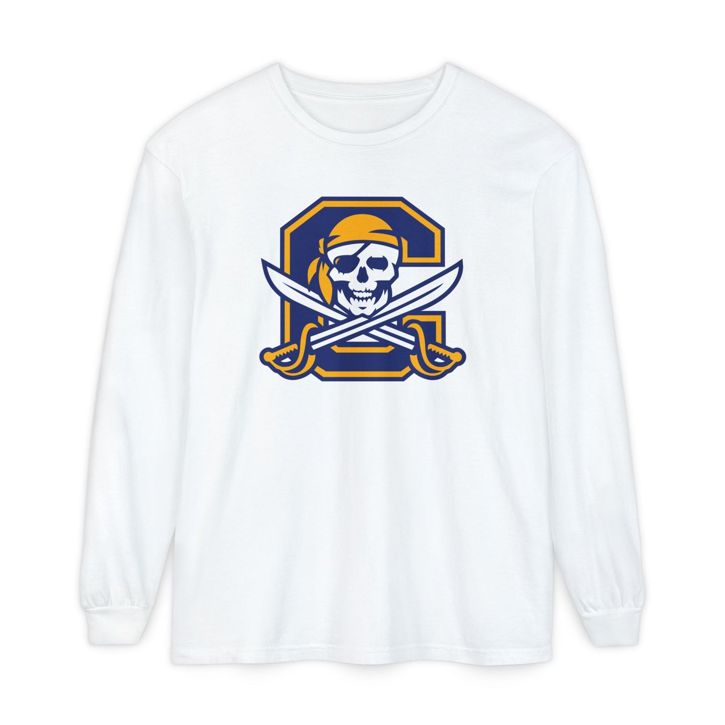 Garment-Dyed Long Sleeve Tee