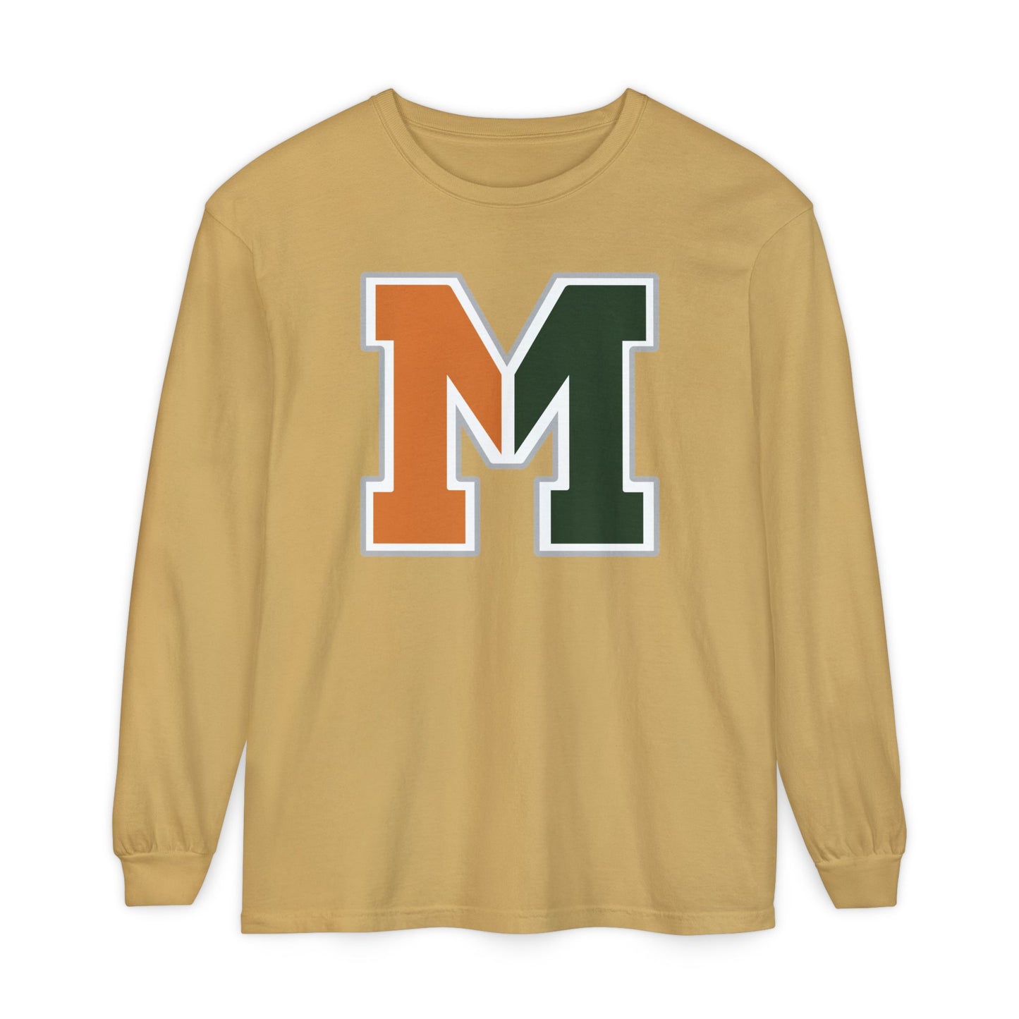 Garment-Dyed Long Sleeve Tee