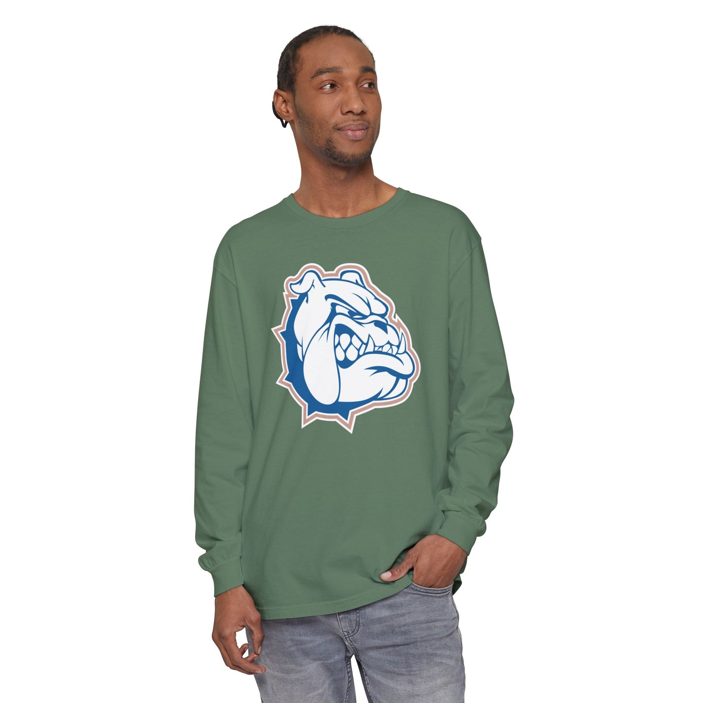 Garment-Dyed Long Sleeve Tee
