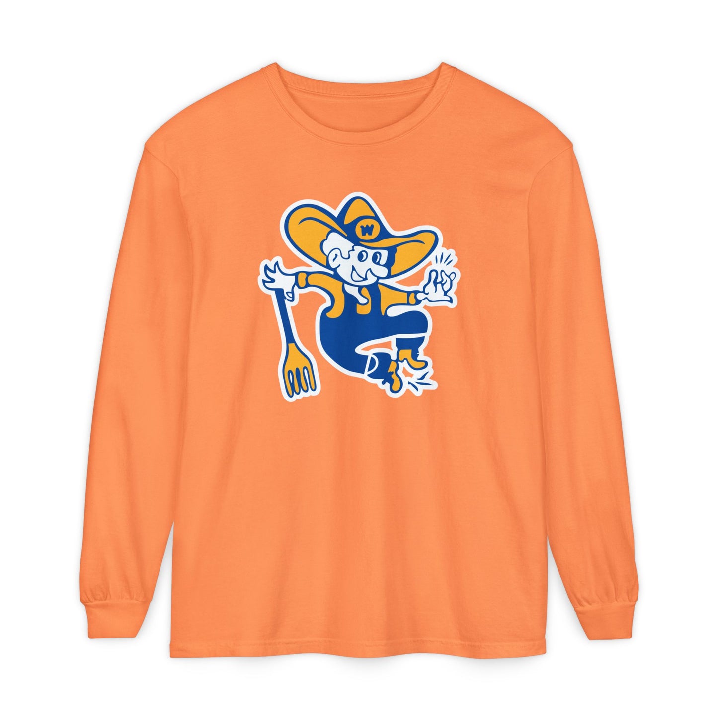 Garment-Dyed Long Sleeve Tee