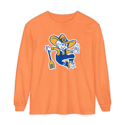 Garment-Dyed Long Sleeve Tee