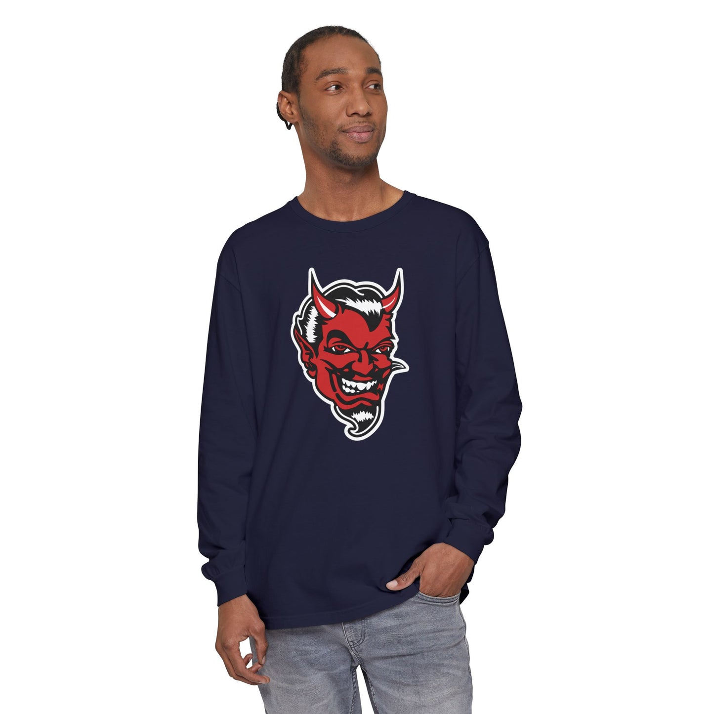 Garment-Dyed Long Sleeve Tee