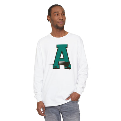 Garment-Dyed Long Sleeve Tee