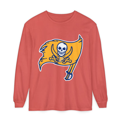 Garment-Dyed Long Sleeve Tee