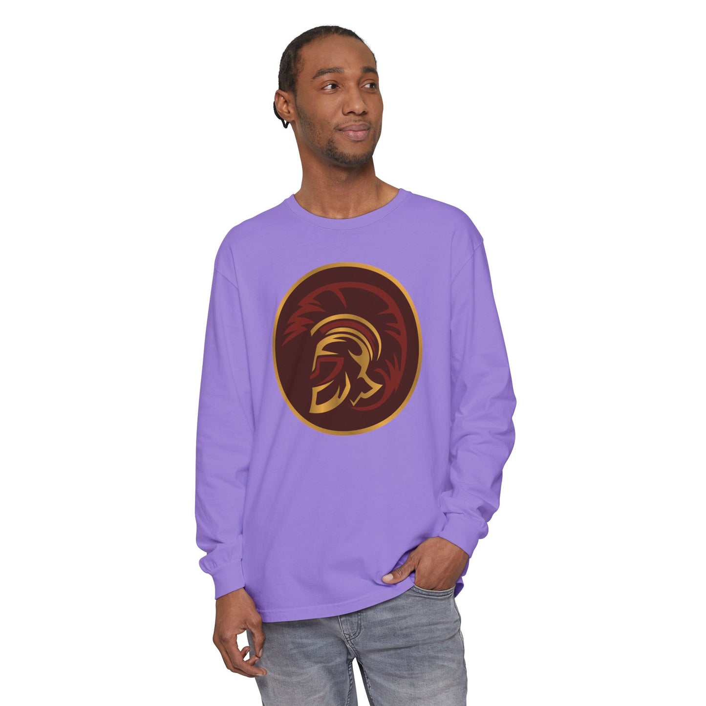 Garment-Dyed Long Sleeve Tee