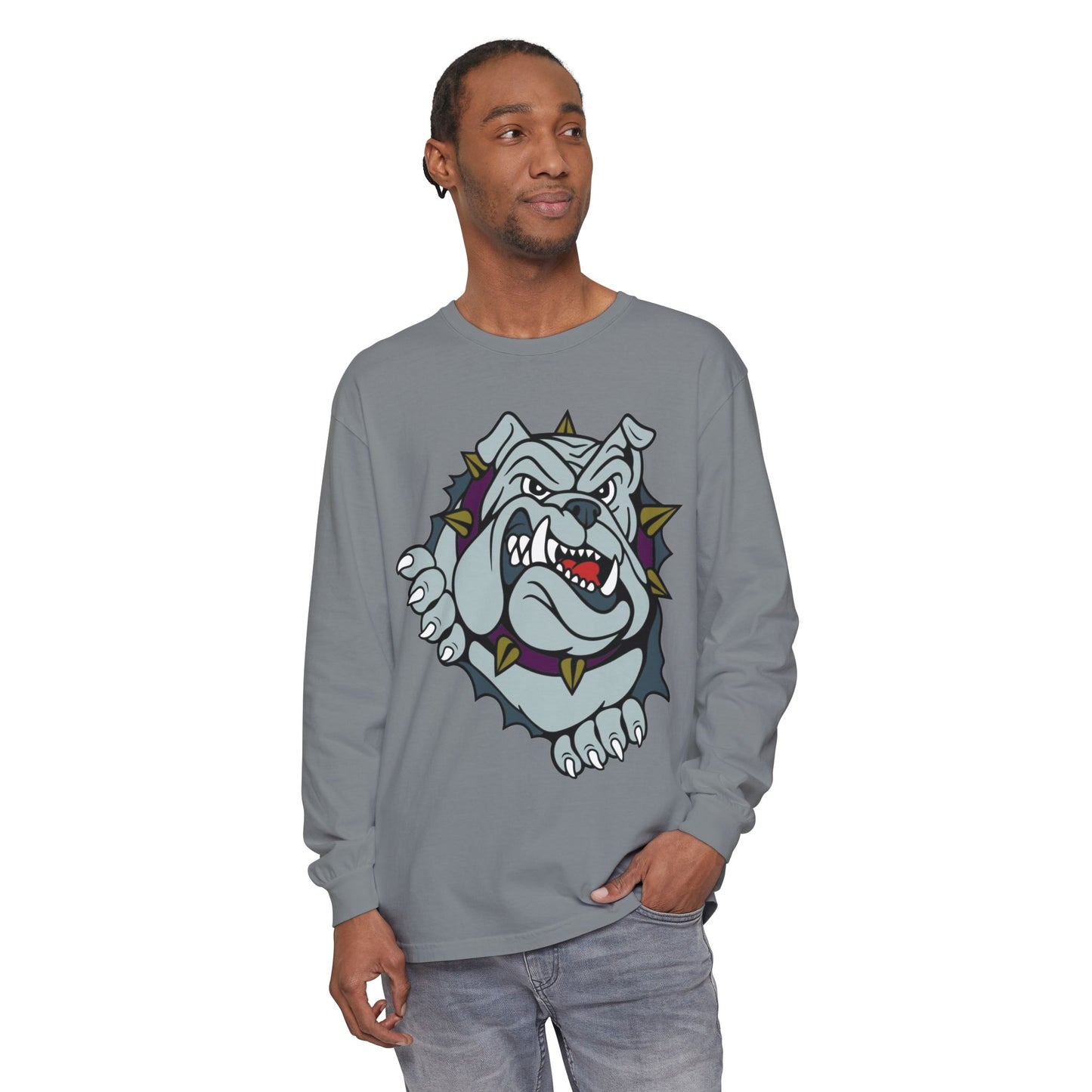 Garment-Dyed Long Sleeve Tee