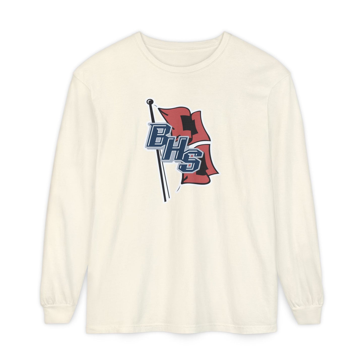 Garment-Dyed Long Sleeve Tee