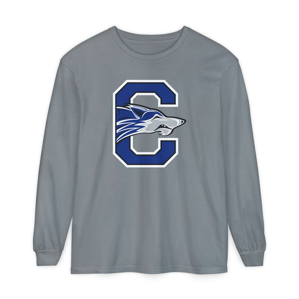 Garment-Dyed Long Sleeve Tee