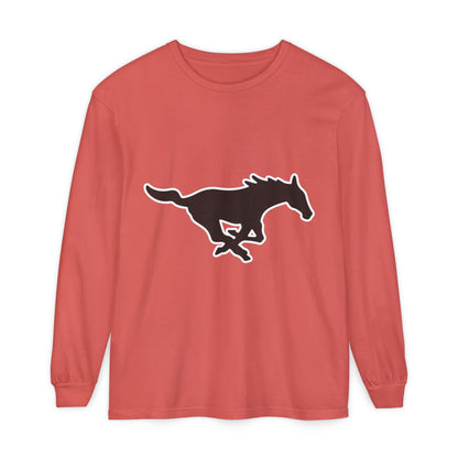 Garment-Dyed Long Sleeve Tee