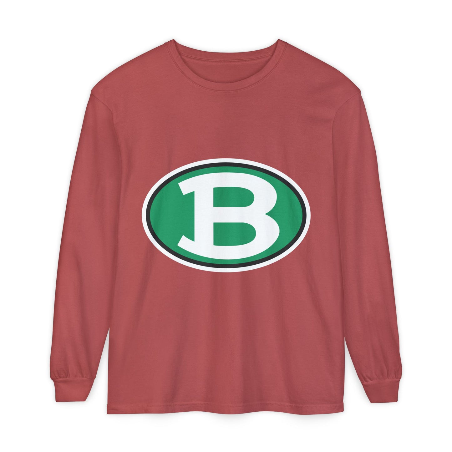 Garment-Dyed Long Sleeve Tee
