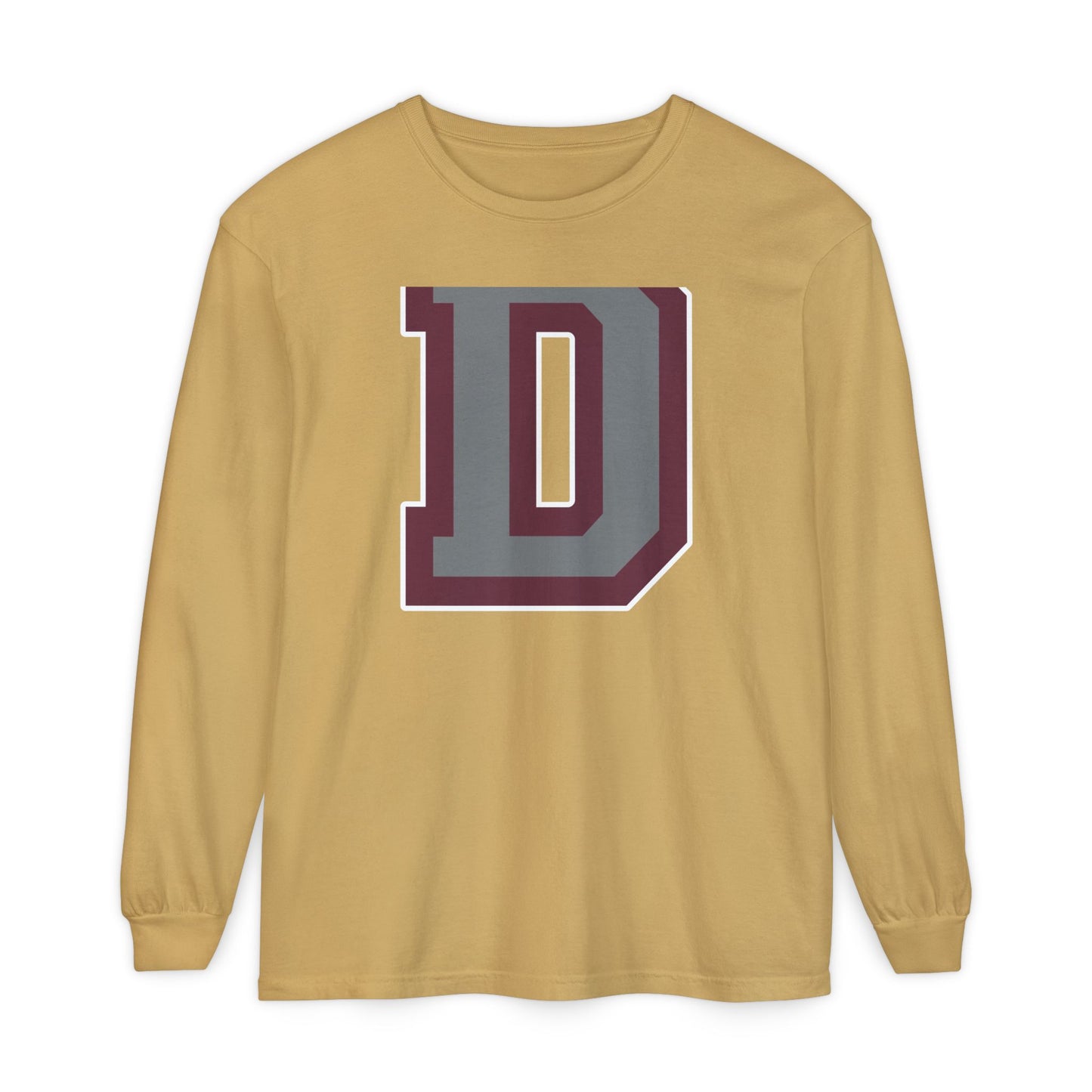 Garment-Dyed Long Sleeve Tee