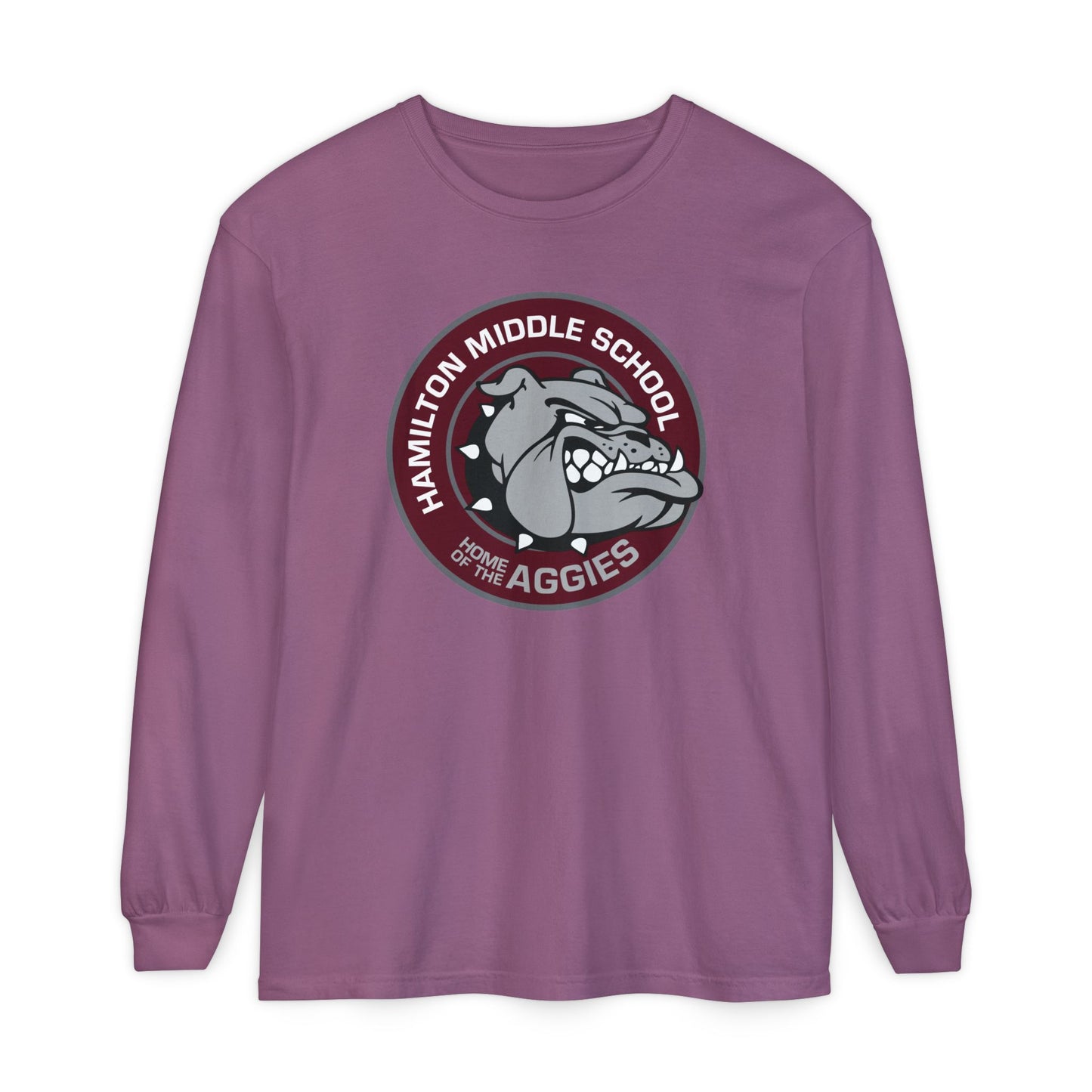 Garment-Dyed Long Sleeve Tee