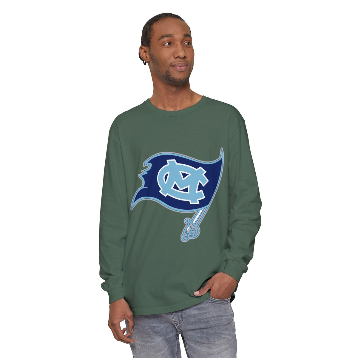 Garment-Dyed Long Sleeve Tee