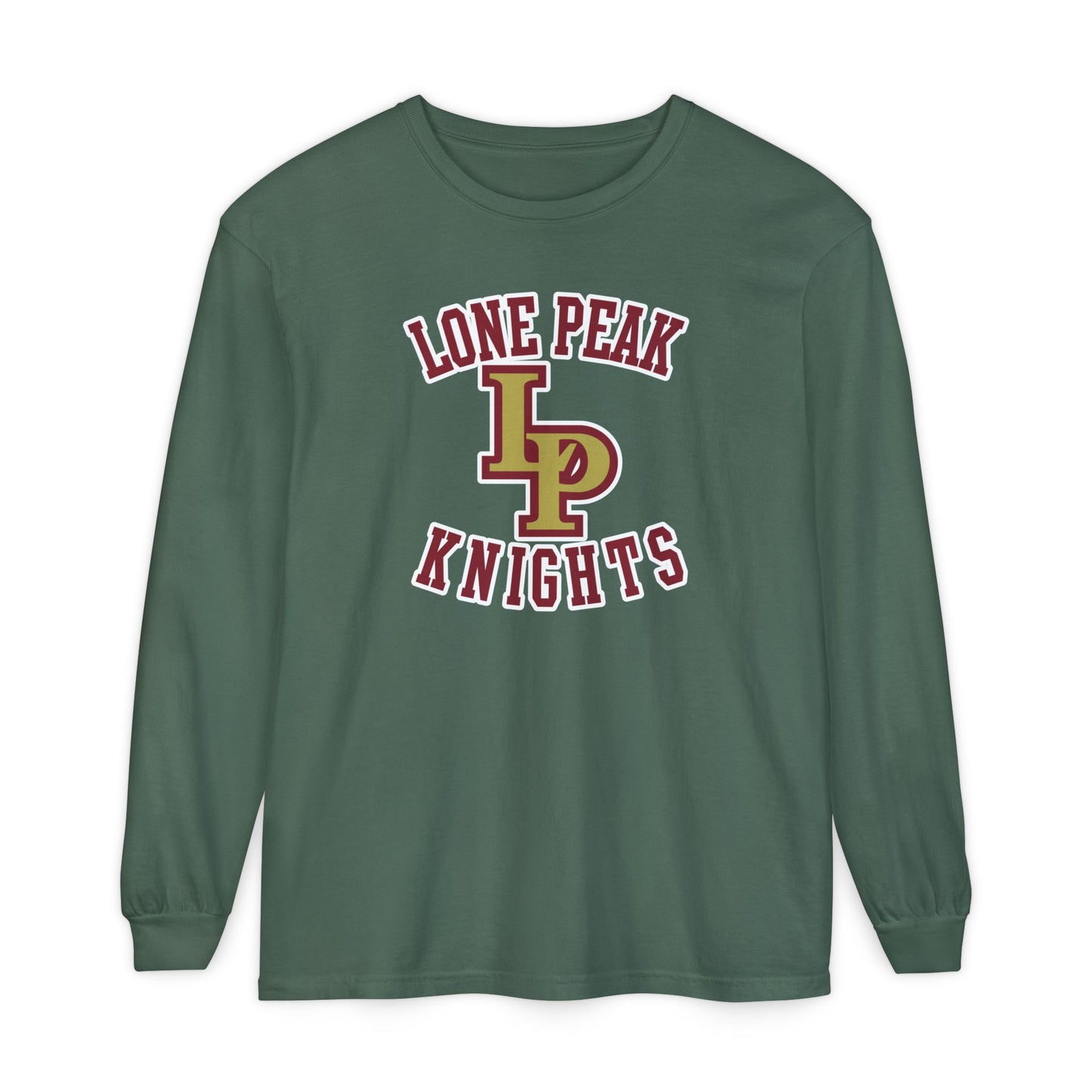 Garment-Dyed Long Sleeve Tee