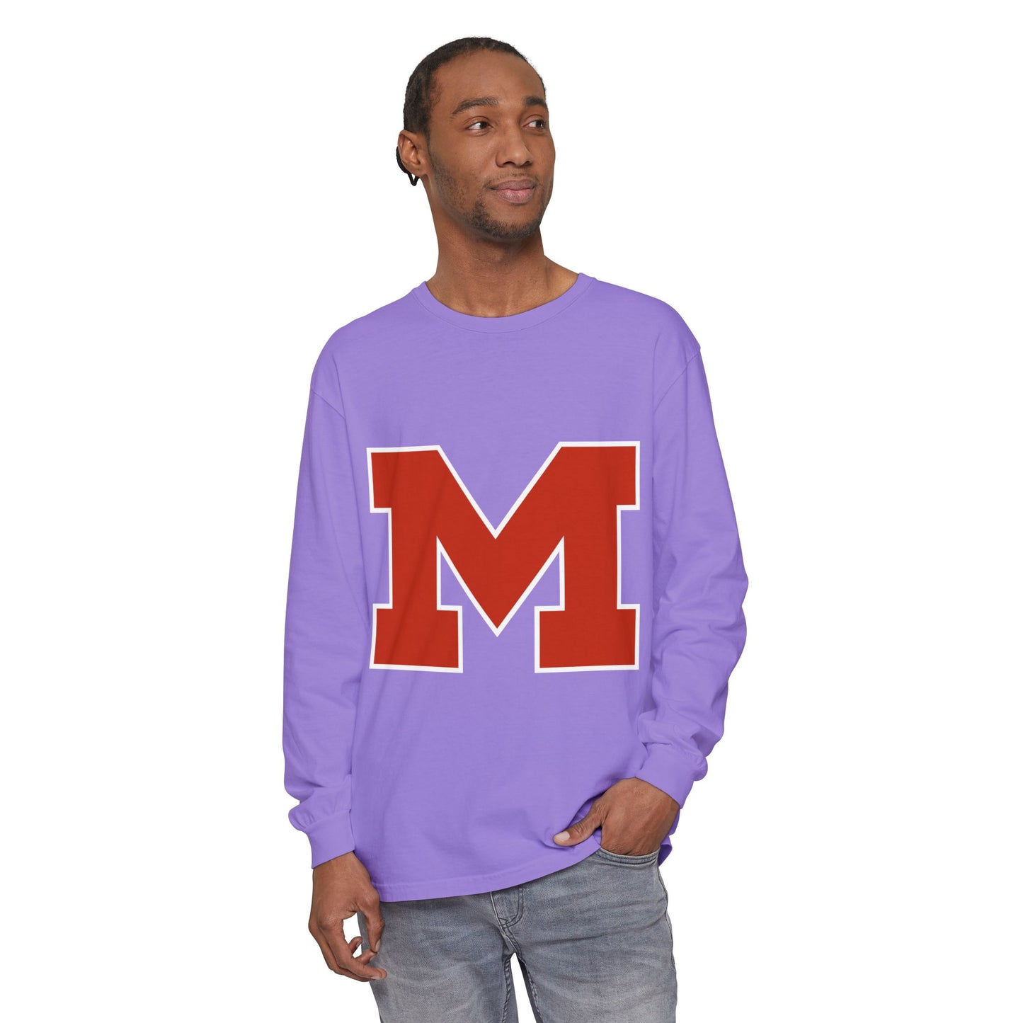Garment-Dyed Long Sleeve Tee