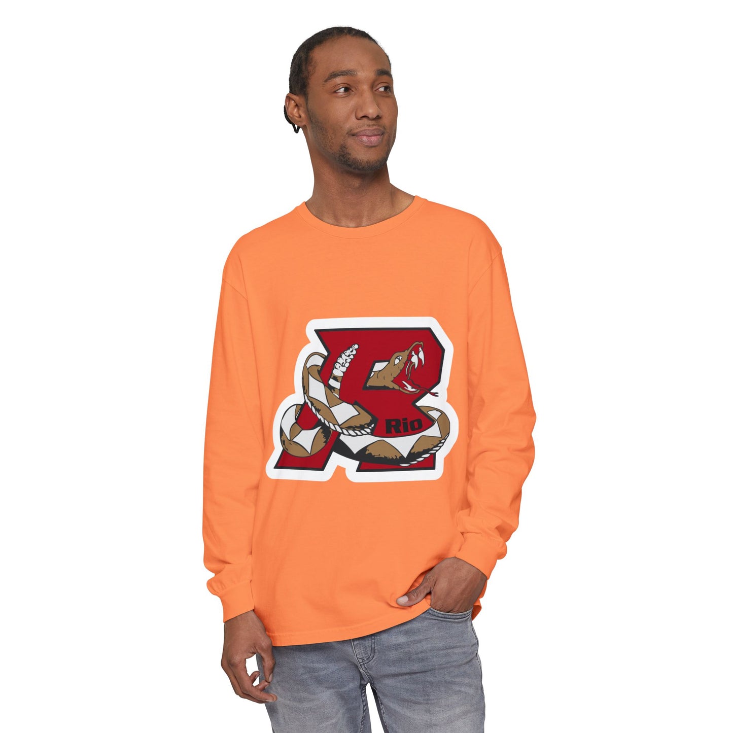 Garment-Dyed Long Sleeve Tee