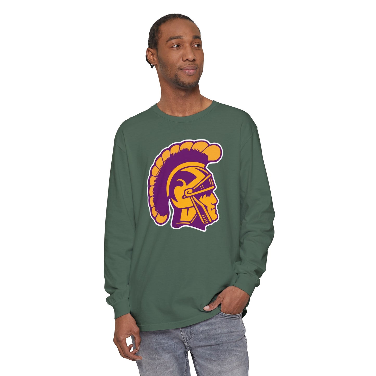Garment-Dyed Long Sleeve Tee