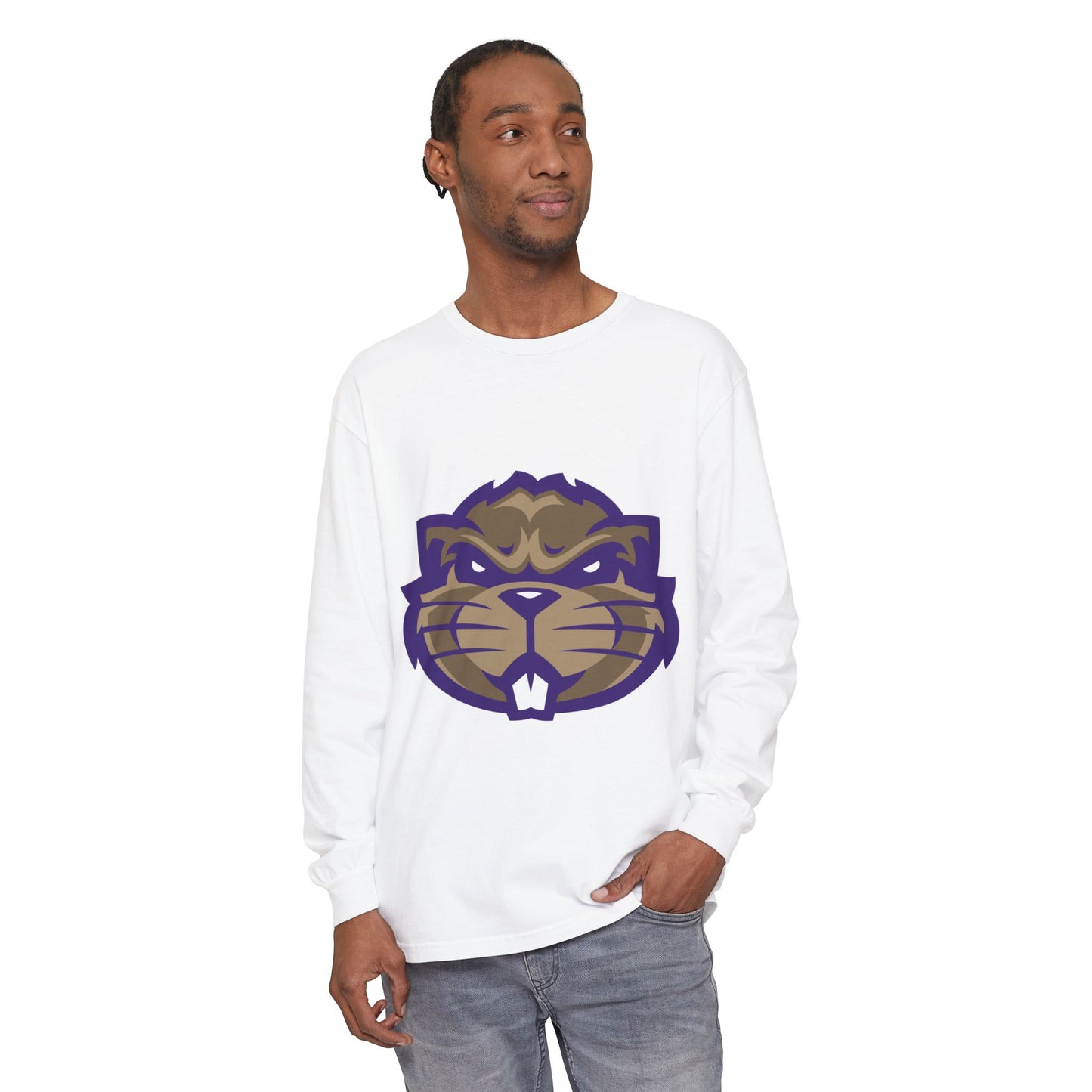 Garment-Dyed Long Sleeve Tee