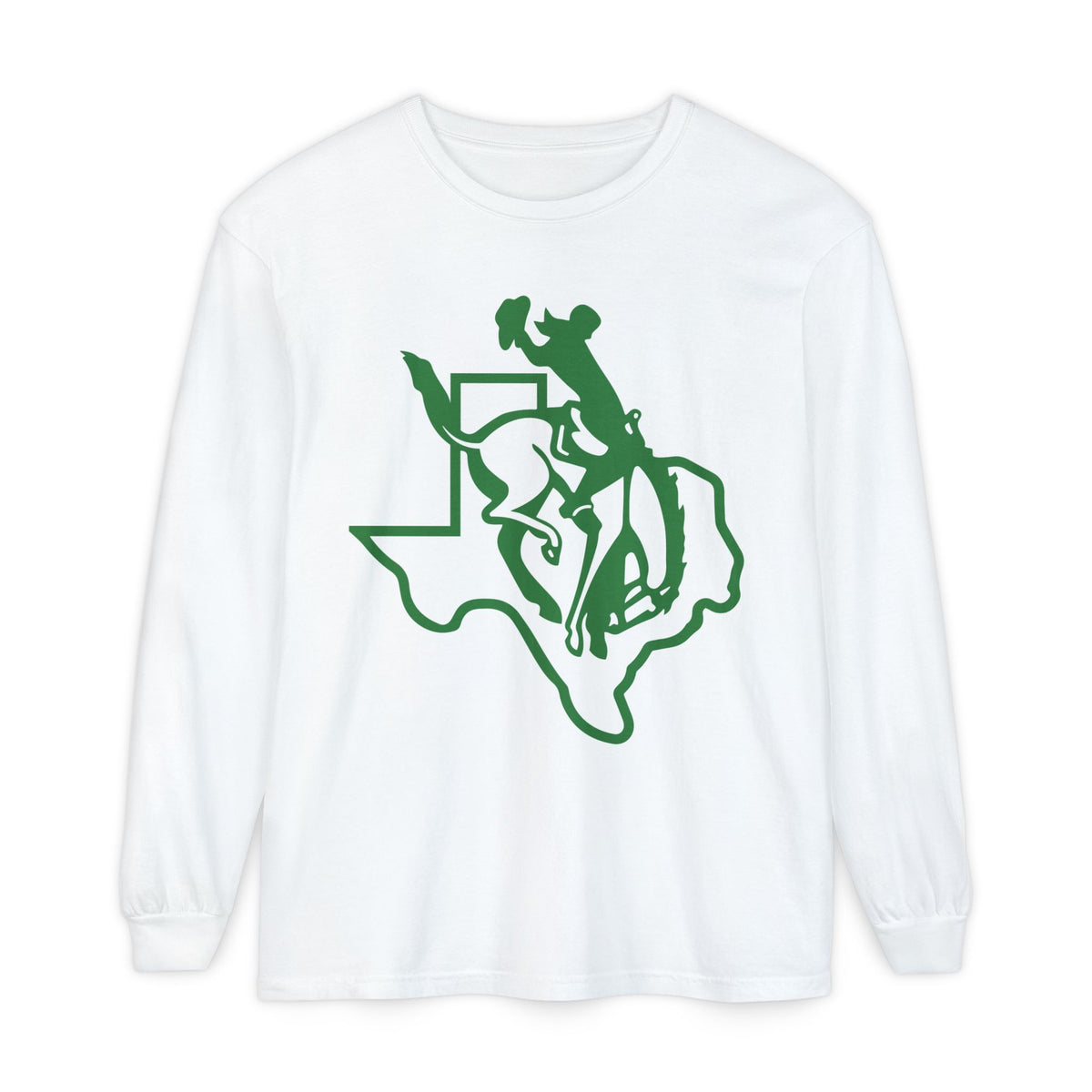 Garment-Dyed Long Sleeve Tee