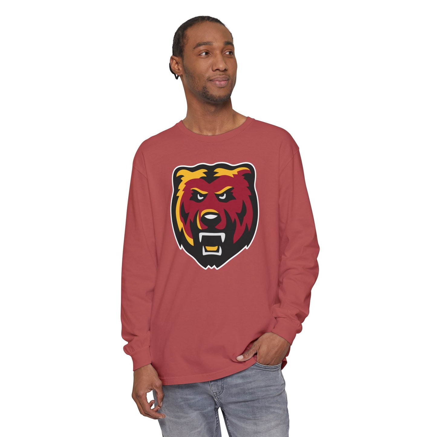 Garment-Dyed Long Sleeve Tee