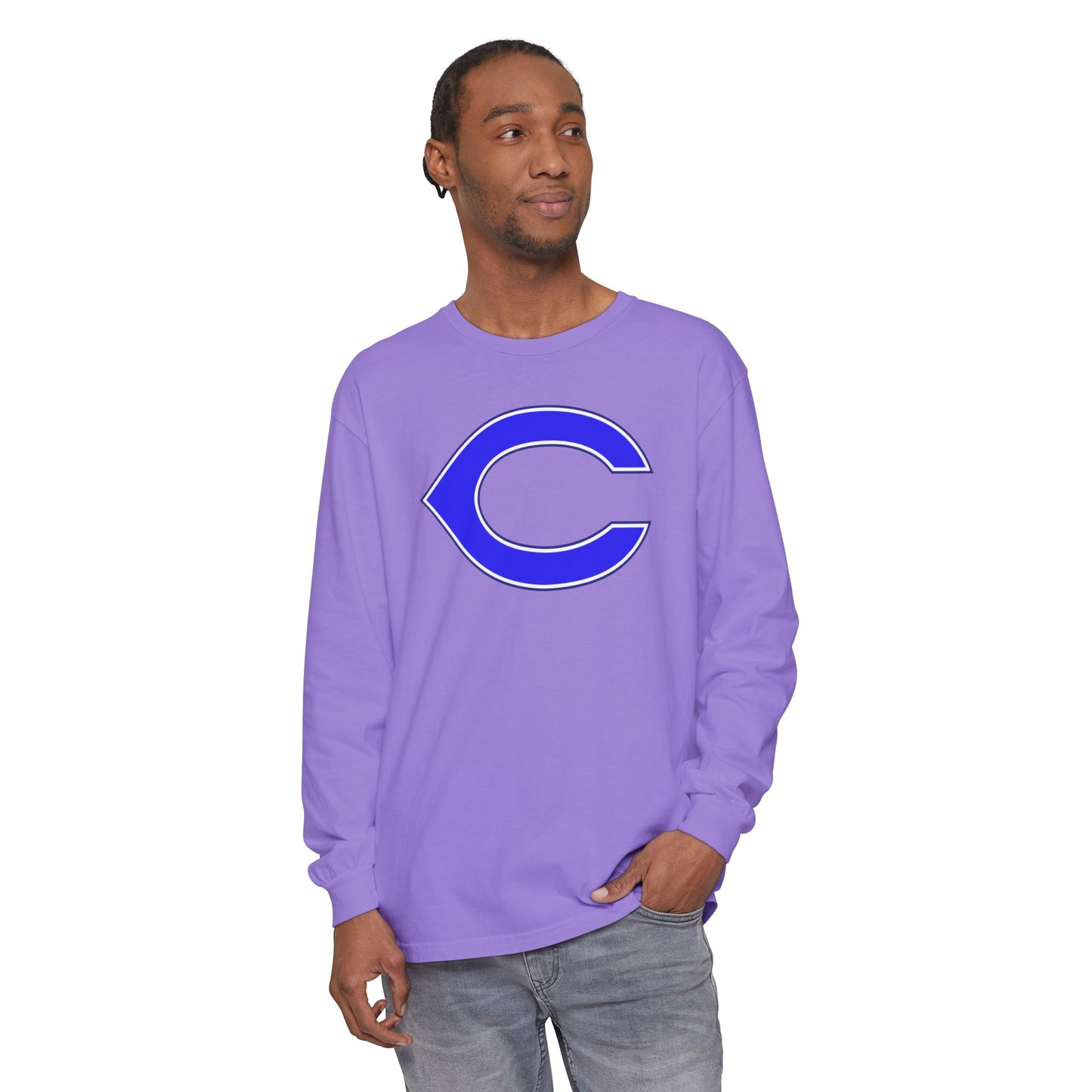 Garment-Dyed Long Sleeve Tee