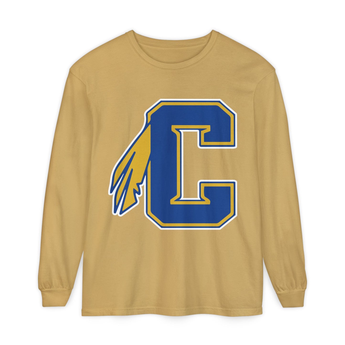 Garment-Dyed Long Sleeve Tee