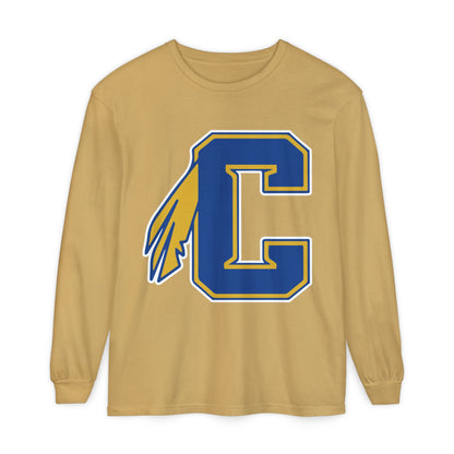 Garment-Dyed Long Sleeve Tee