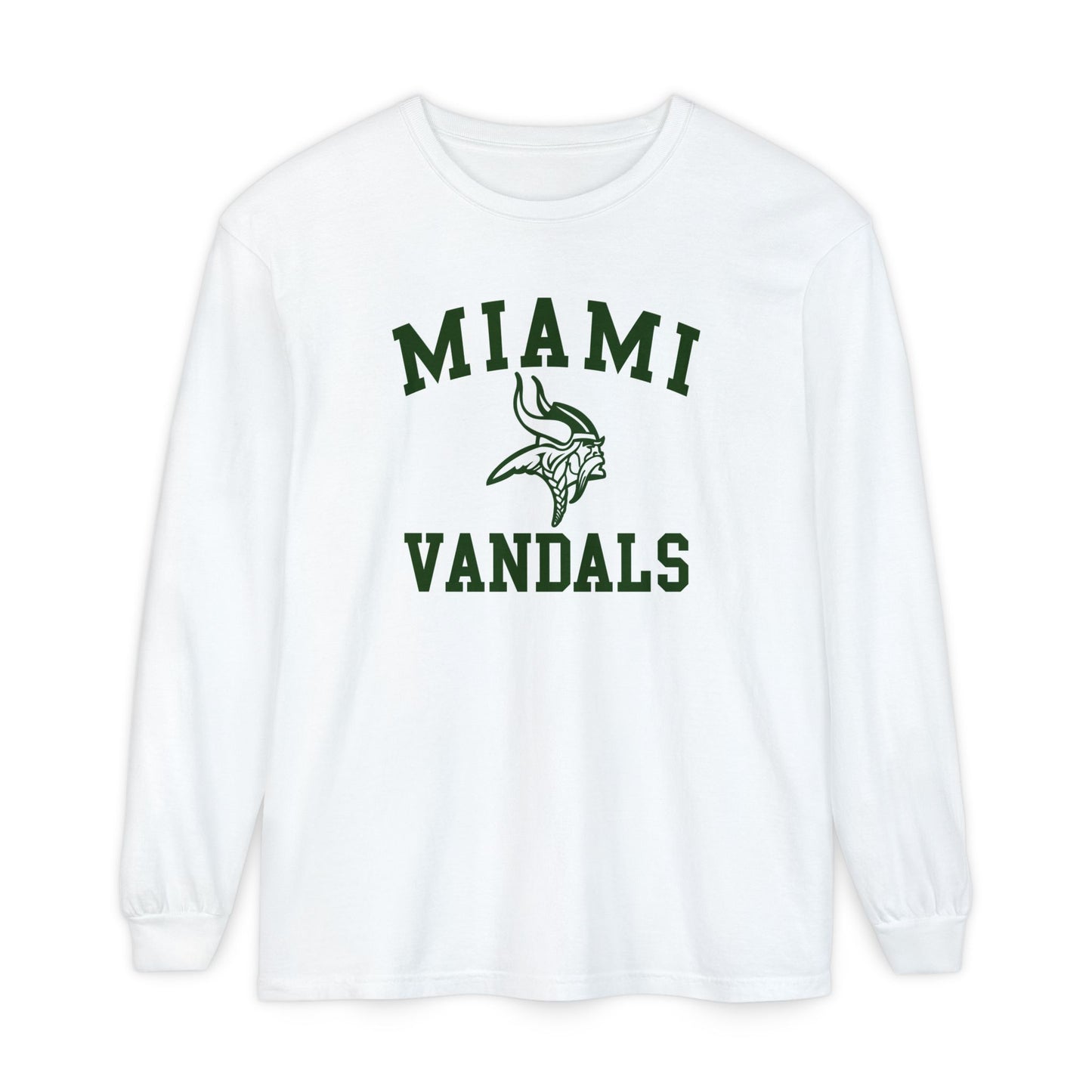 Garment-Dyed Long Sleeve Tee