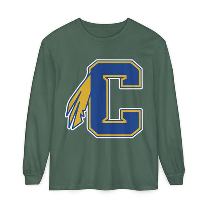 Garment-Dyed Long Sleeve Tee