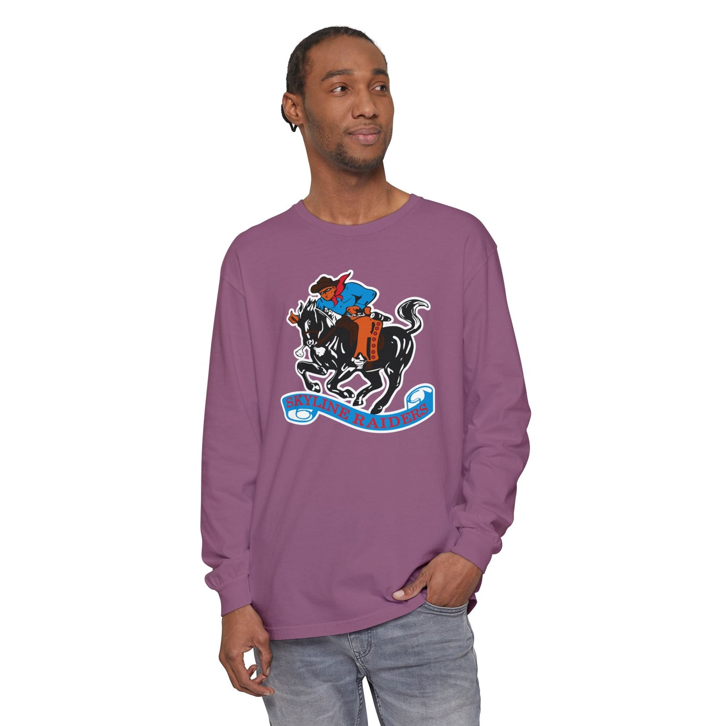 Garment-Dyed Long Sleeve Tee