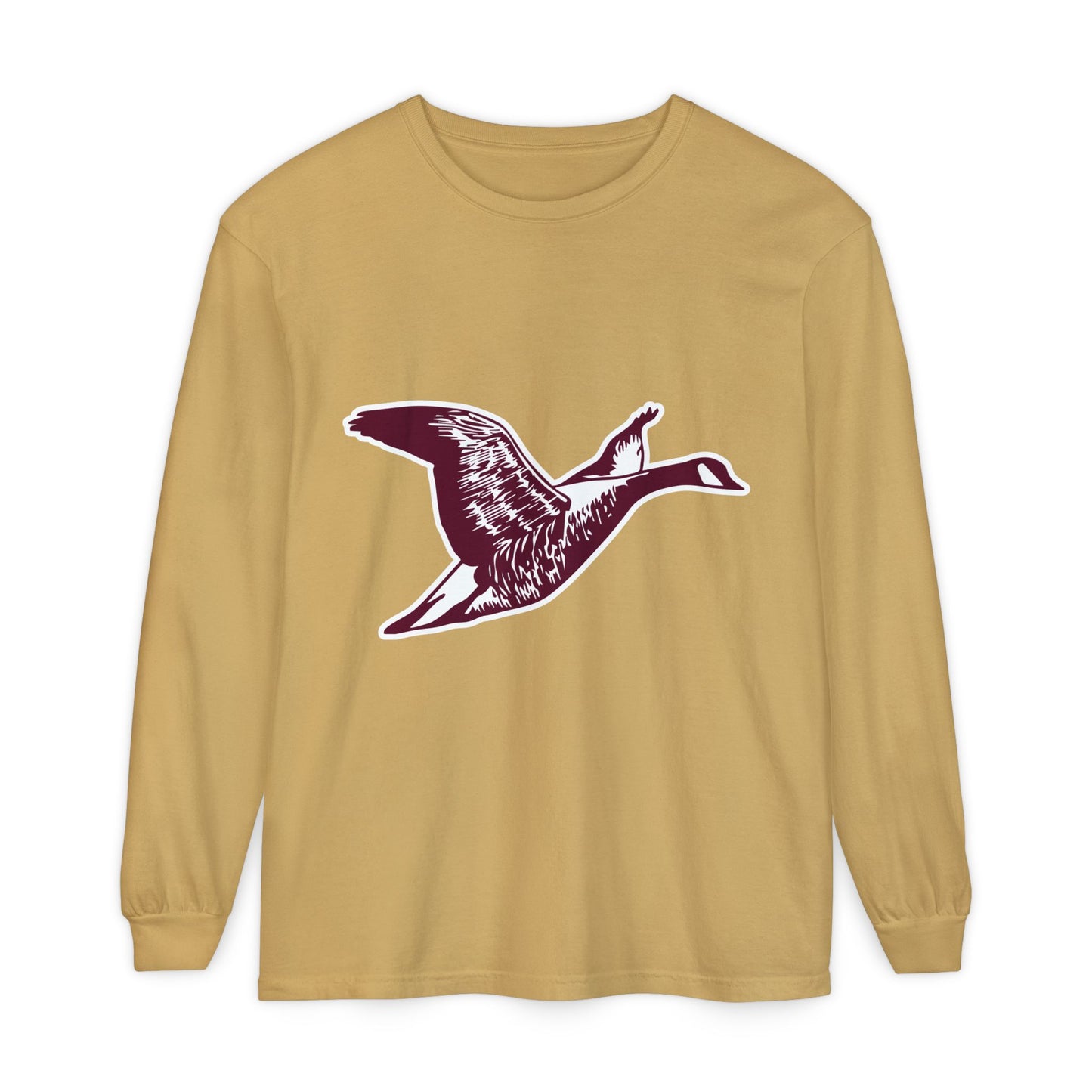 Garment-Dyed Long Sleeve Tee