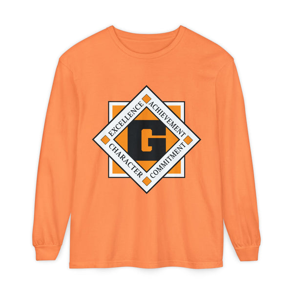 Garment-Dyed Long Sleeve Tee