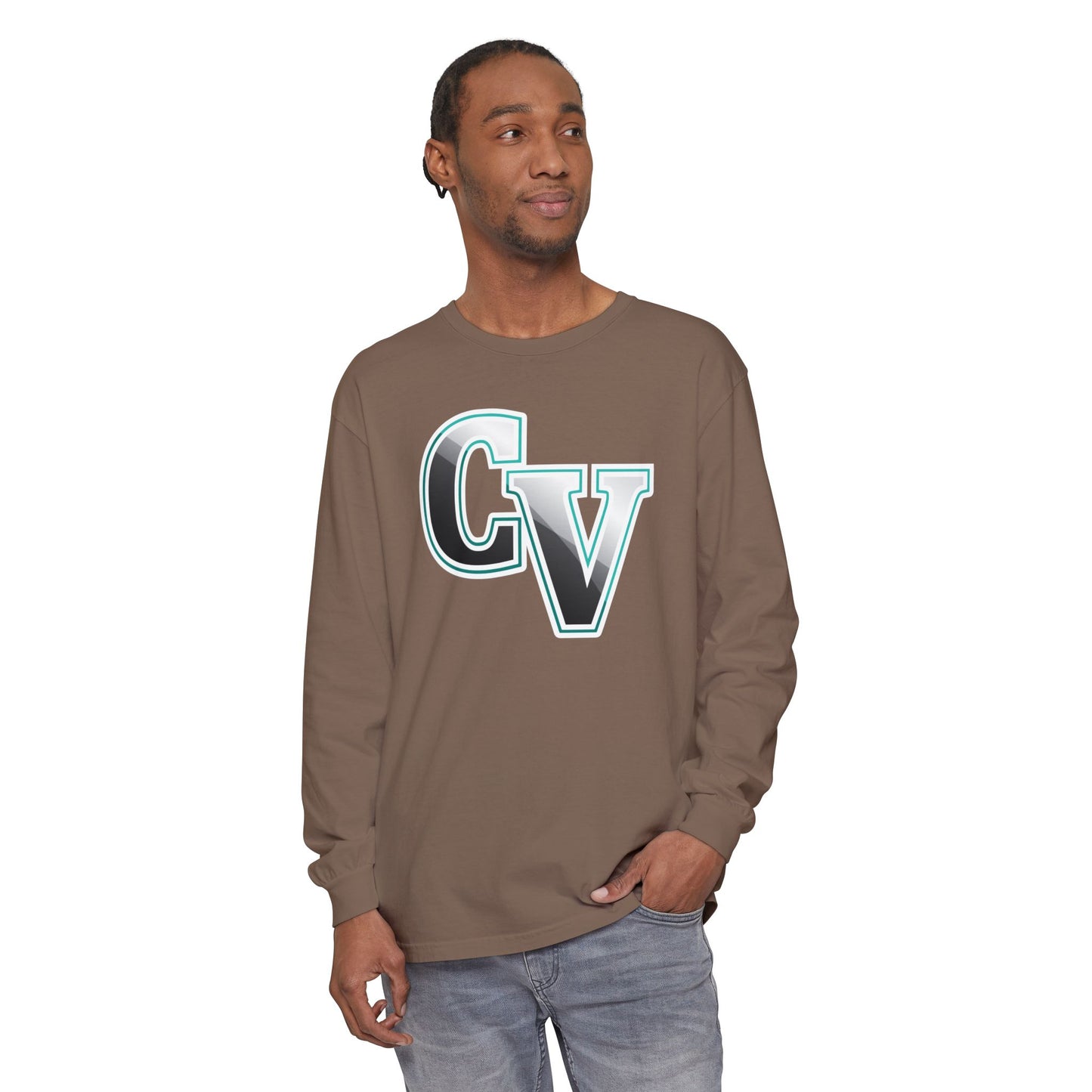 Garment-Dyed Long Sleeve Tee