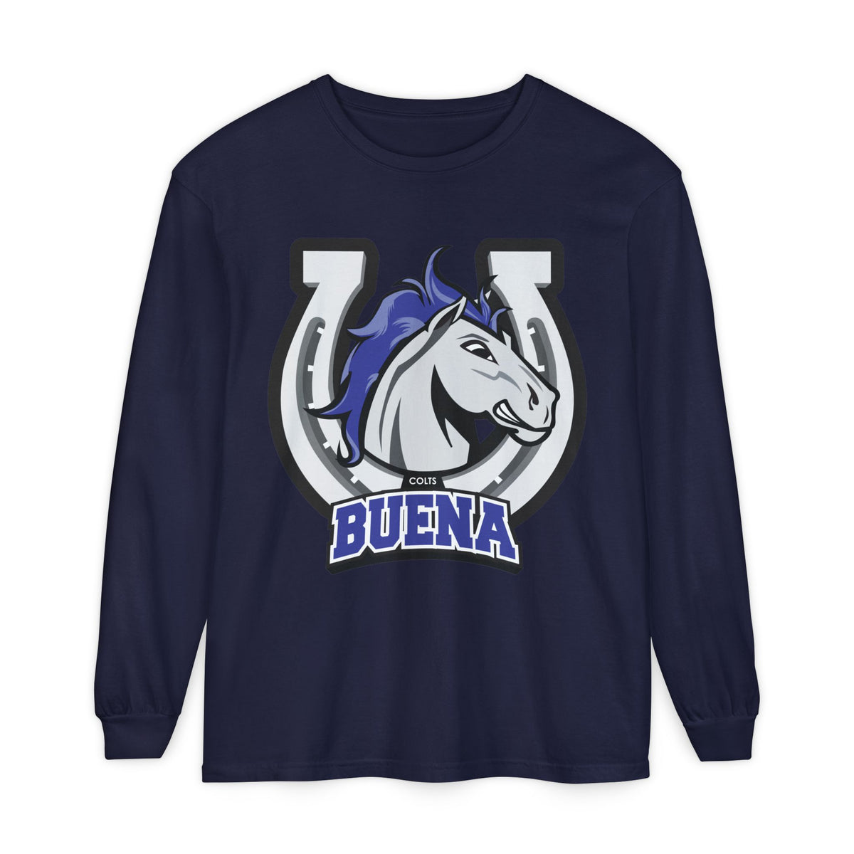 Garment-Dyed Long Sleeve Tee