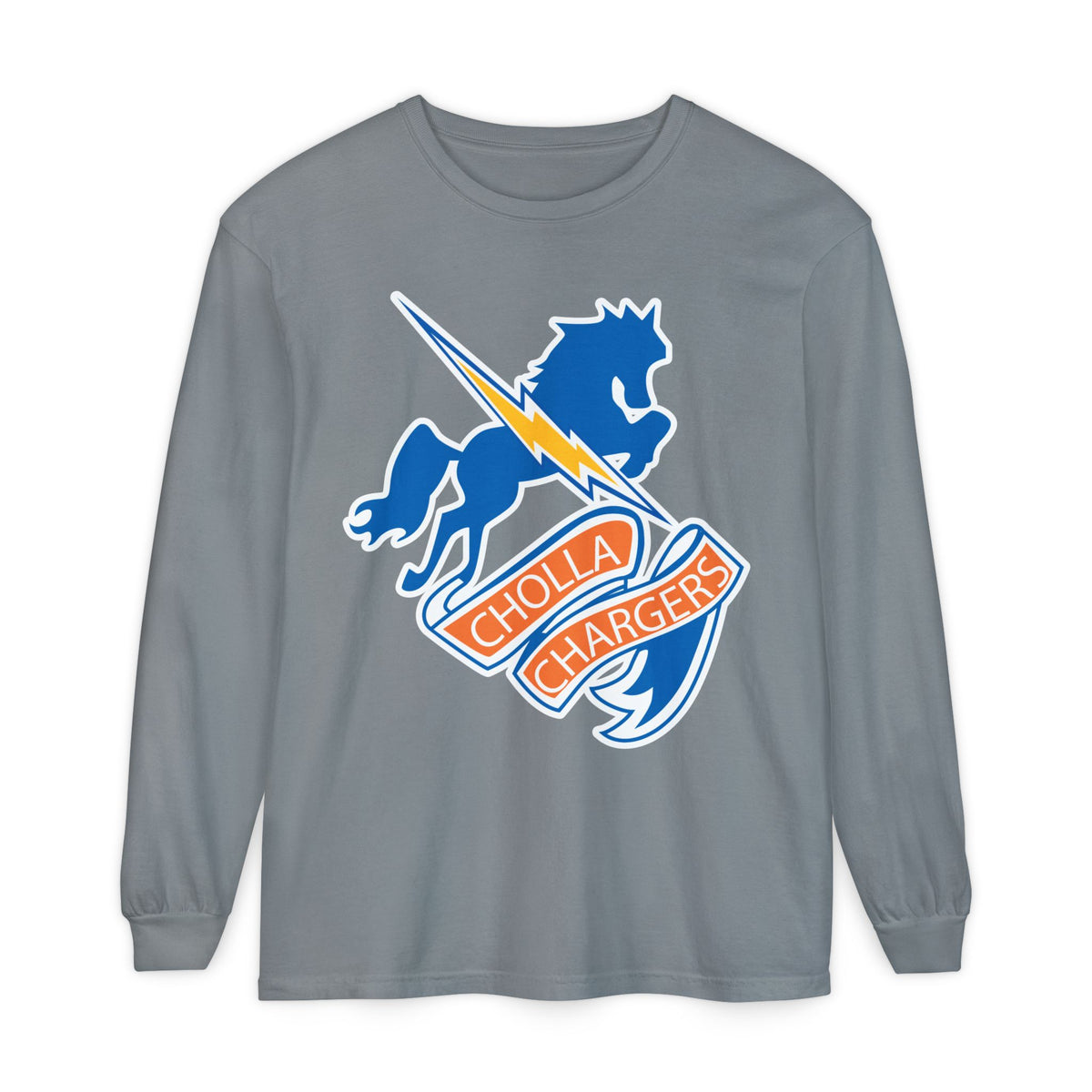 Garment-Dyed Long Sleeve Tee