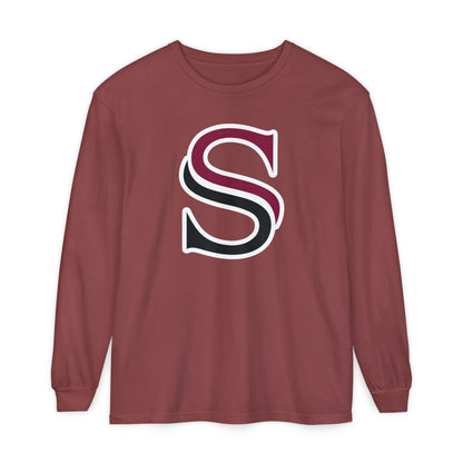 Garment-Dyed Long Sleeve Tee