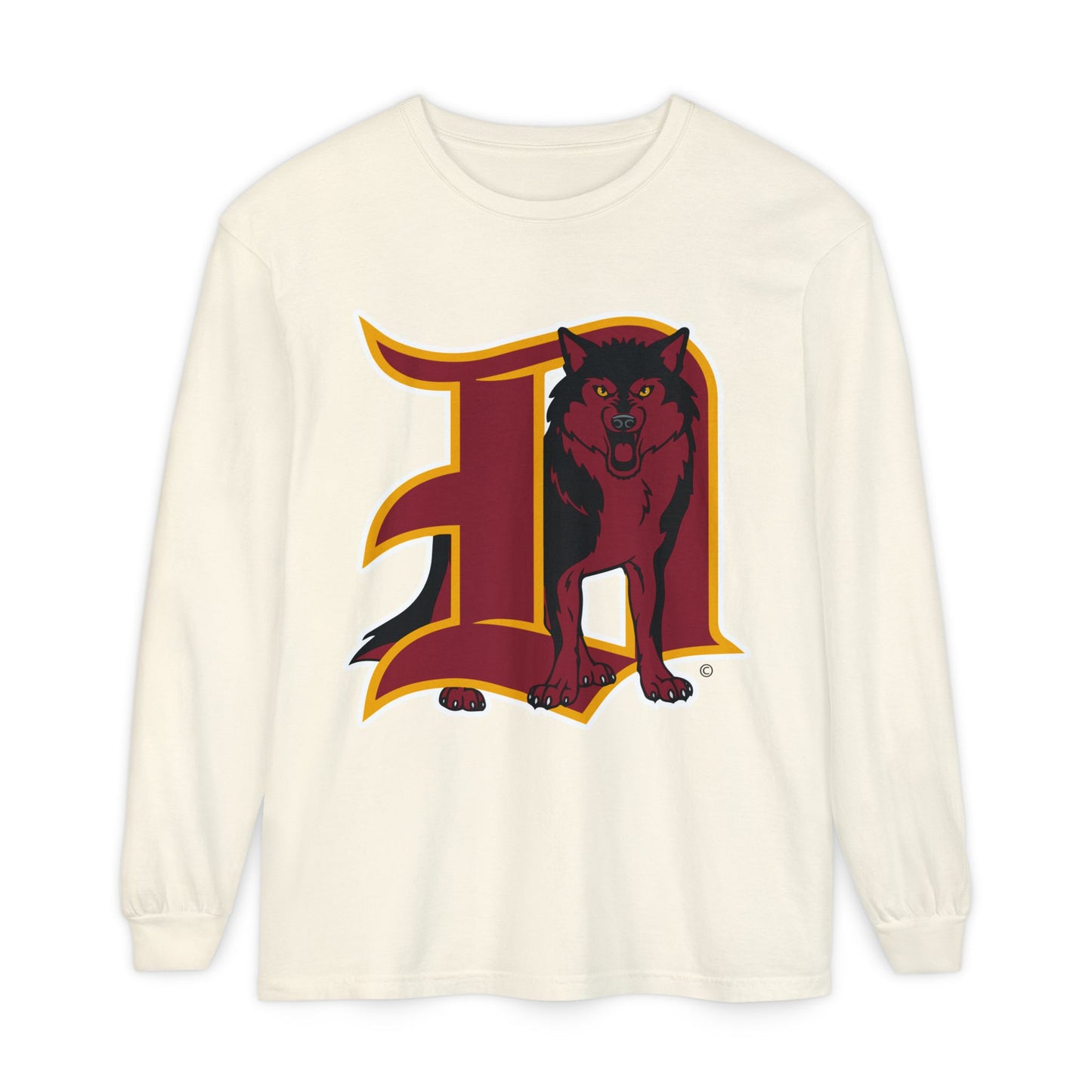 Garment-Dyed Long Sleeve Tee