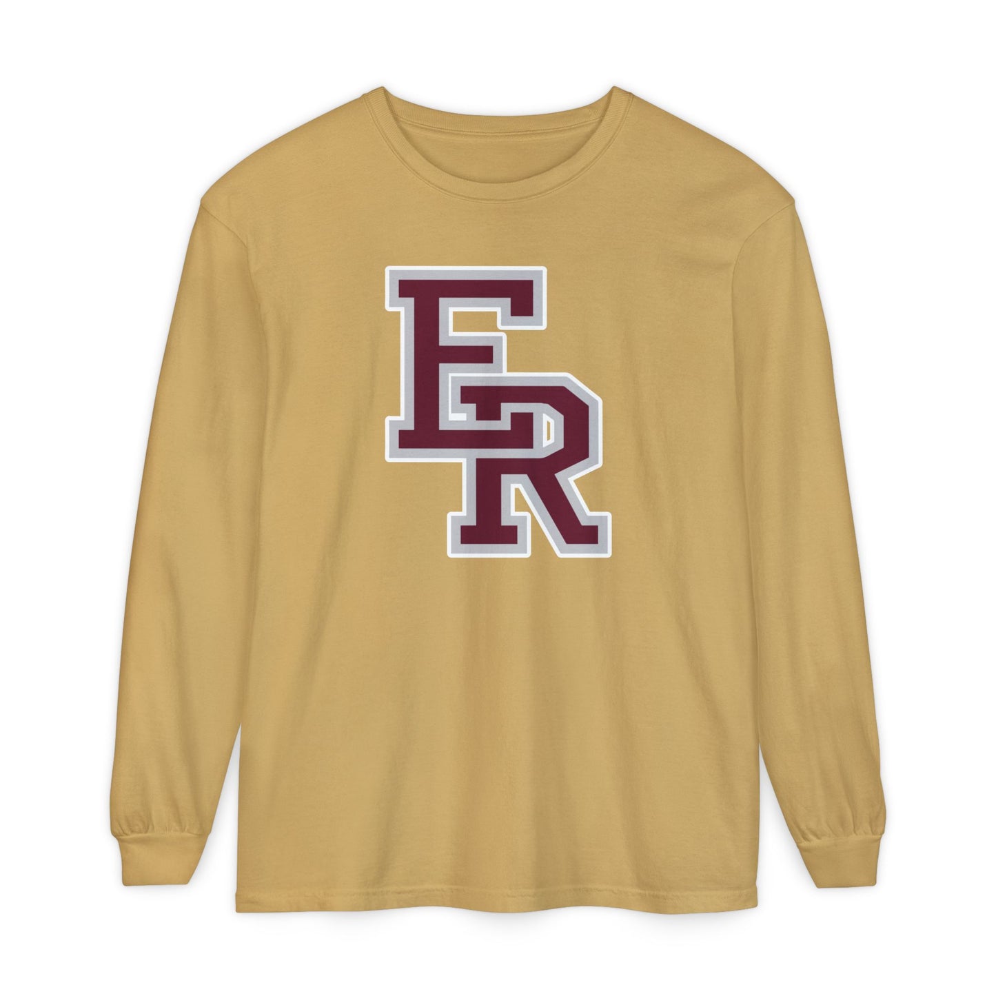 Garment-Dyed Long Sleeve Tee