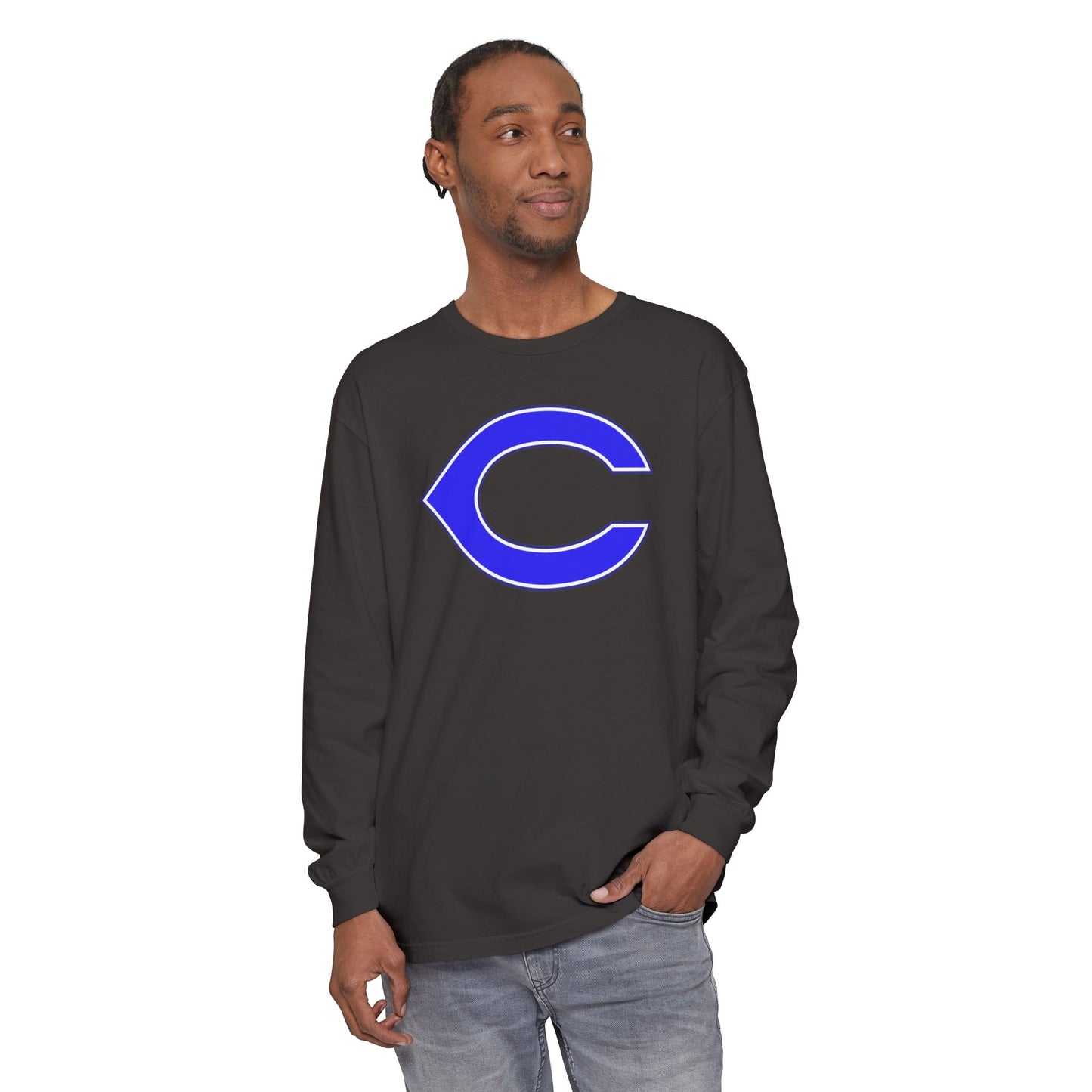 Garment-Dyed Long Sleeve Tee